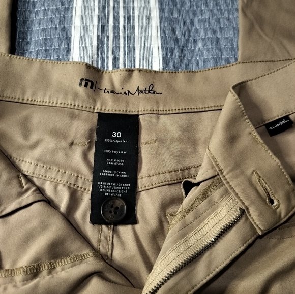Travis Mathew Men's Tan Golf Pants - Picture 3 of 11